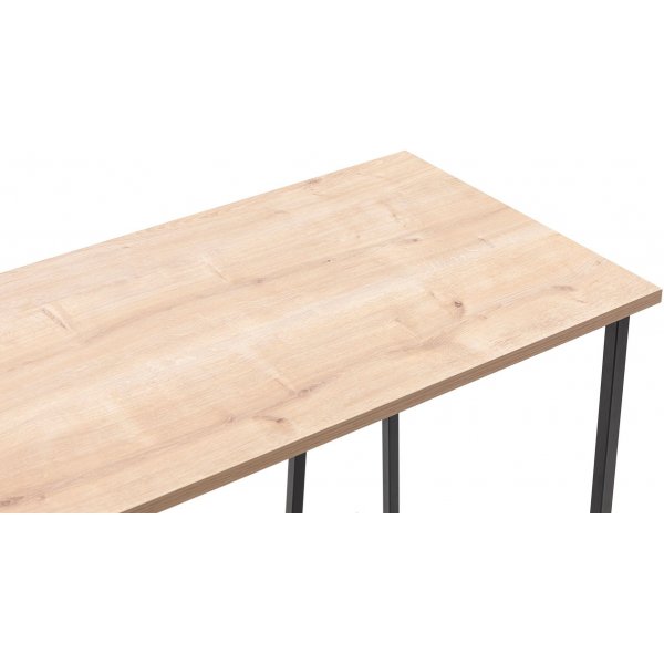 Bureau Lissa 120 x 50 cm - Chêne saphir/noir Bureau Lissa 120 x 50 cm - Chêne saphir/noir