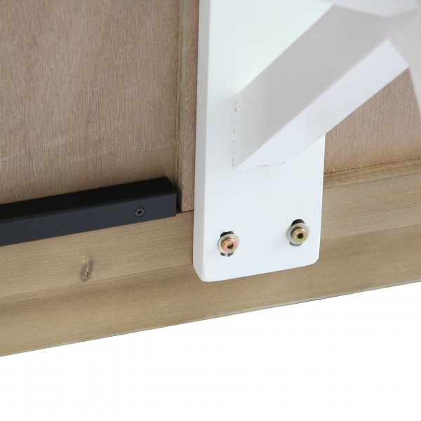 Rufus matbord med kryssben i �tervunnen furu 240x100 cm