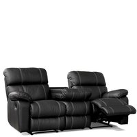 Leo 3-sits soffa - svart Leo 3-sits soffa - svart