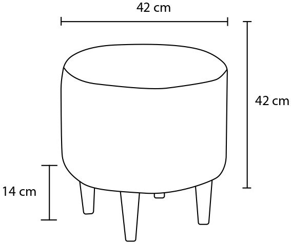Pouf Findik - Blanc Pouf Findik - Blanc