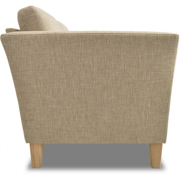 Cara byggbar soffa i mörkbeige tyg Cara byggbar soffa i mörkbeige tyg