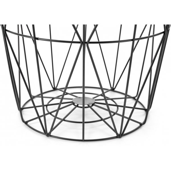 Table basse Harissa Ø42 cm - Marbre blanc/noir Table basse Harissa Ø42 cm - Marbre blanc/noir