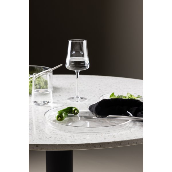 Shine tallrikar 26 cm - Klarglas