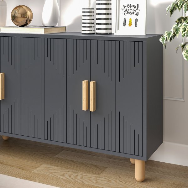 Roger skänk - Antracit Roger skänk - Antracit