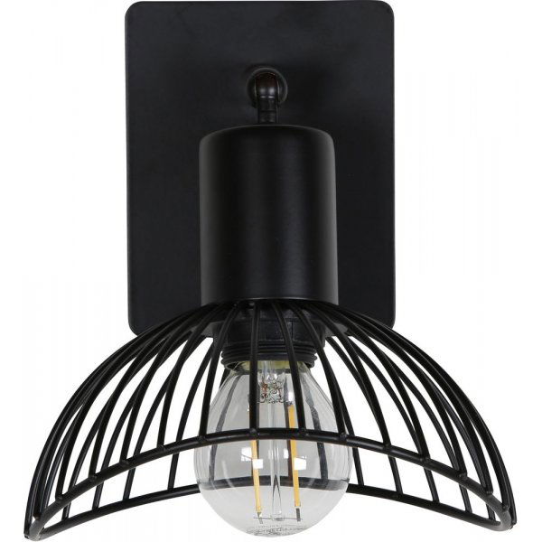 N�tthult v�gglampa - Svart