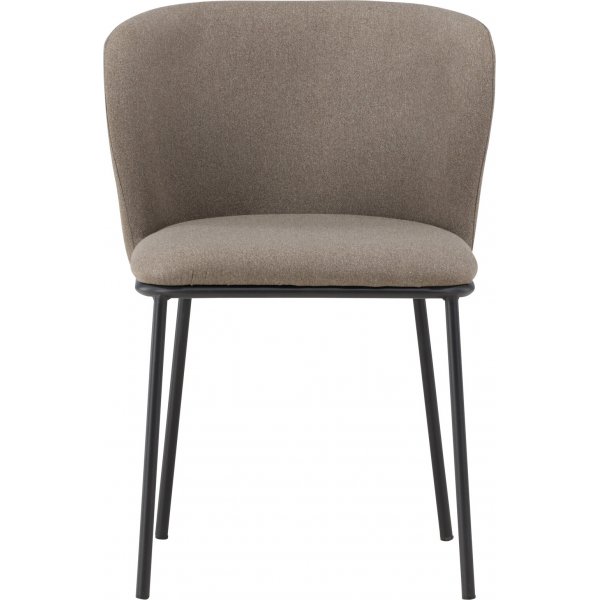 Edina matstol - Brun/svart