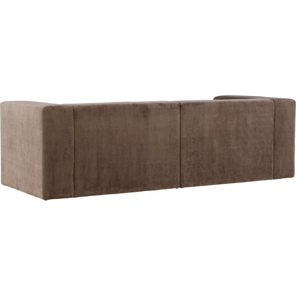 Lumi 3-sits soffa - Brun linne Lumi 3-sits soffa - Brun linne