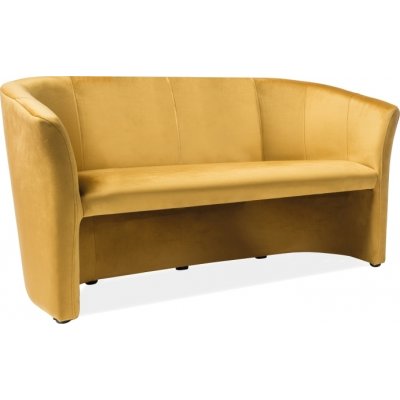 Charity 3- sits soffa - Orange sammet