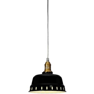 Fönsterlampa  - Pot fönsterlampa - Svart/vintage mässing