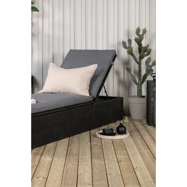 Quad solsäng - Svart Quad solsäng - Svart