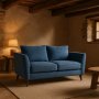 Soffa County 2-sits - Bl Chenille