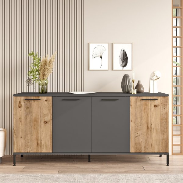 Buffet Rialto - Pin/anthracite Buffet Rialto - Pin/anthracite