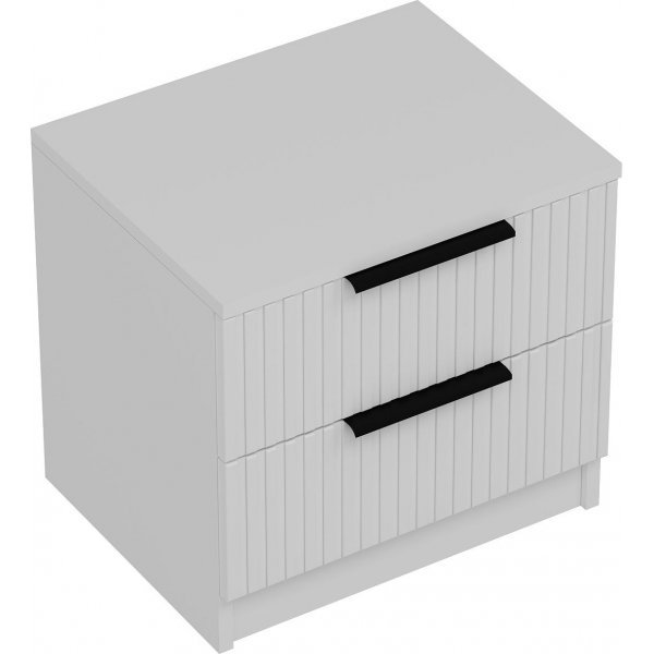 Table de chevet Cikani - Blanc