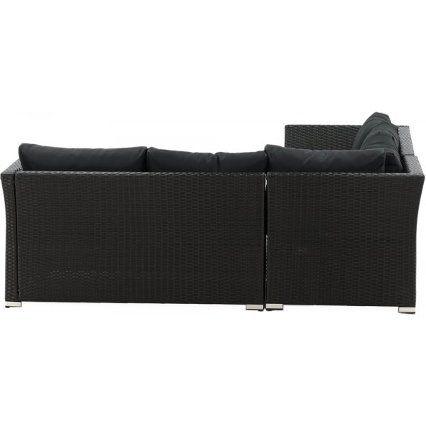 Haiti hörnsoffgrupp - Svart Haiti hörnsoffgrupp - Svart