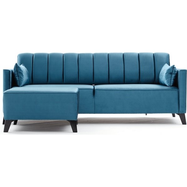 Ova divanbäddsoffa höger - Turkos Ova divanbäddsoffa höger - Turkos