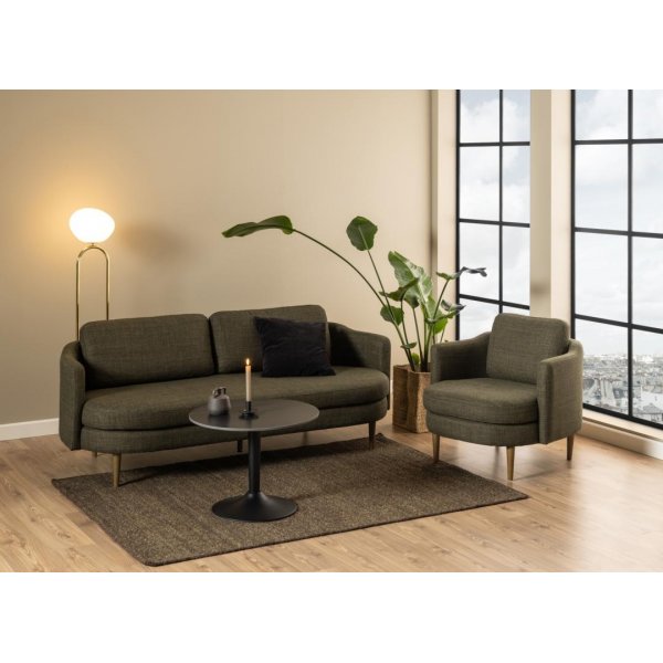 Malta soffbord Ø60 cm - svart Malta soffbord Ø60 cm - svart