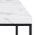 Table basse Barossa 110 x 55 cm - Blanc