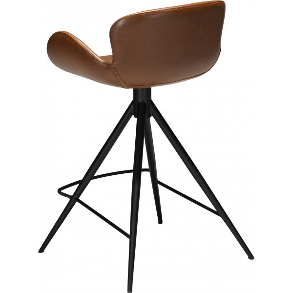 Tabouret de bar Gaia - PU marron