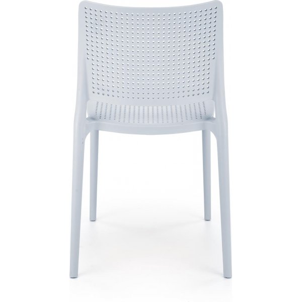 Chaise de salle  manger empilable Cadeira 514 - Bleu clair