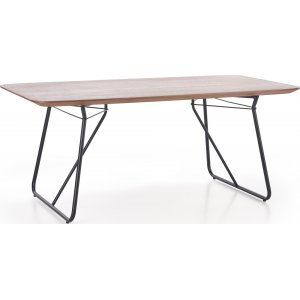 Table  manger Merit 180 x 90 cm - Noyer/noir