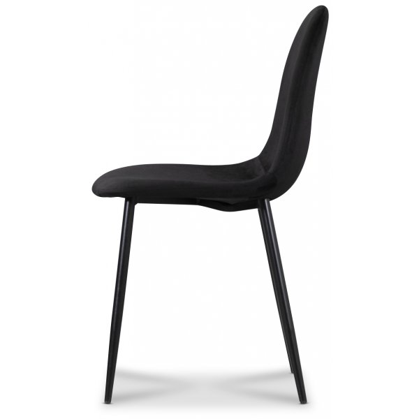 Seat matgrupp, matbord med 4 st Carisma matstolar - Svart Seat matgrupp, matbord med 4 st Carisma matstolar - Svart