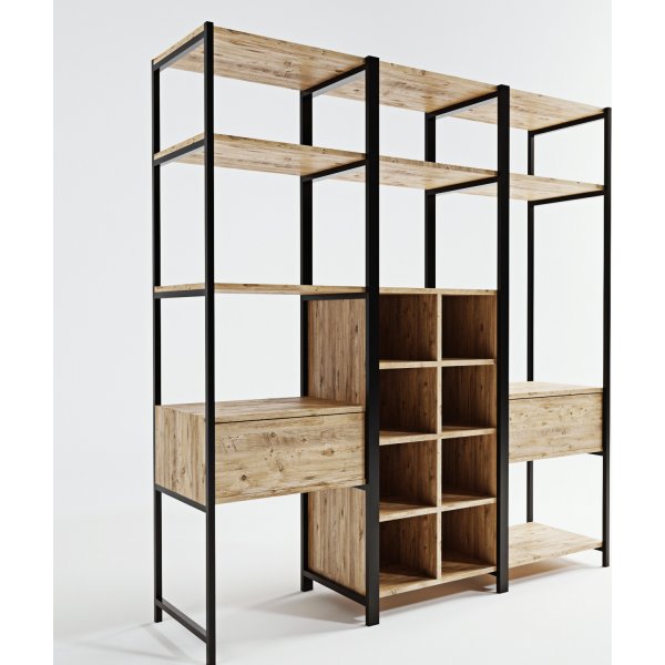 Meuble d'entrée Limbo 603 - Chêne Meuble d'entrée Limbo 603 - Chêne