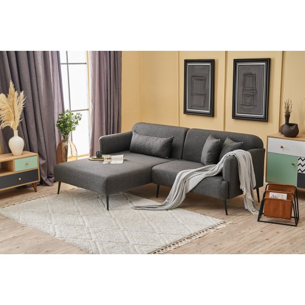 Revos divansoffa vänster - Antracit Revos divansoffa vänster - Antracit