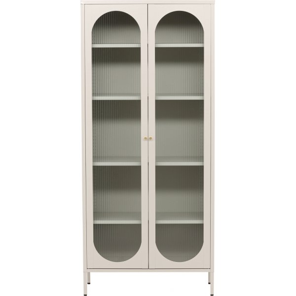 Lima vitrinskåp beige Lima vitrinskåp beige