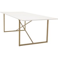 Addison matbord 240 cm - Ek/vit Addison matbord 240 cm - Ek/vit
