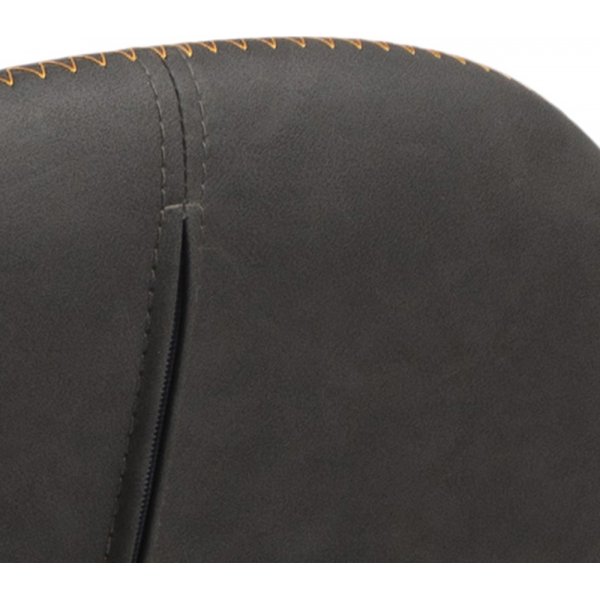 Candis karmstol - Grå PU Candis karmstol - Grå PU