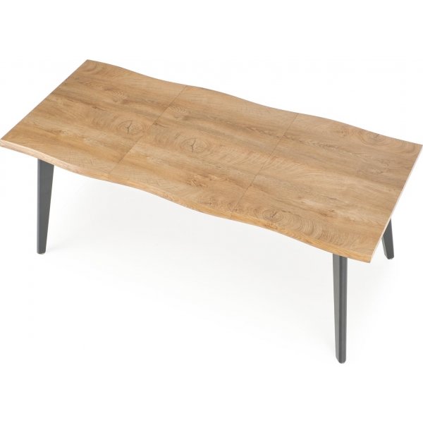 Table à manger Horst 150-210 x 90 cm - Chêne/noir Table à manger Horst 150-210 x 90 cm - Chêne/noir