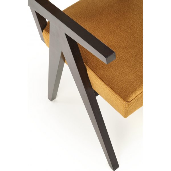 Chaise  mmoire - Jaune