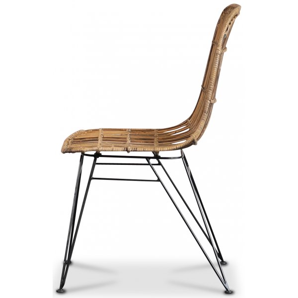 Koriander Stol - Brun/svart Koriander Stol - Brun/svart