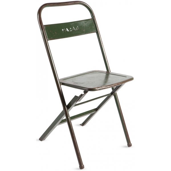 Vintage James klappstol i plt - Grn