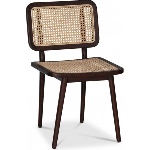 Siknäs stol - Brun mahogny / Rotting + Textilrengöring för möbler Siknäs stol - Brun mahogny / Rotting + Textilrengöring för möbler