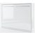 Table de chevet compact living Horizontal (lit pliant 140x200 cm) - Blanc Haute Brillance