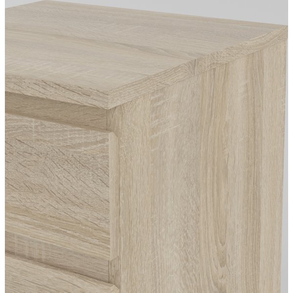 Nova smal dressoir met 5 laden - Eiken Nova smal dressoir met 5 laden - Eiken