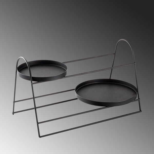 Assiette dcorative Plato 13 - Noir