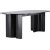 Table  manger Tyres 220 x 100 cm - Noir