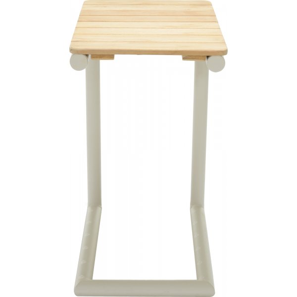 Portals lounge groep 4 - Wit/teak Portals lounge groep 4 - Wit/teak