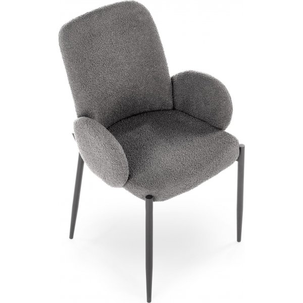 Chaise de salle  manger Cadeira 477 - Gris