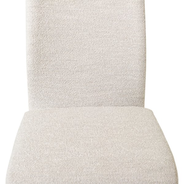 Chaise de salle  manger Lina - Beige/noir