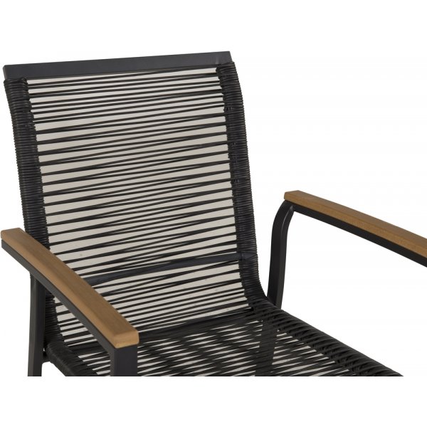 Dallas eetkamerstoel - Zwart Dallas eetkamerstoel - Zwart