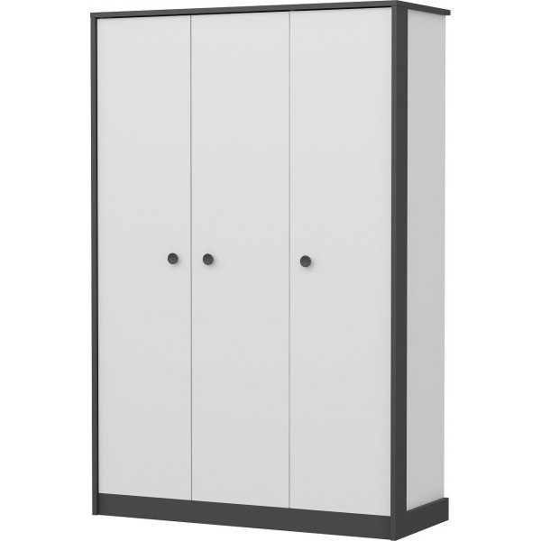 Life garderob - Antracit/vit Life garderob - Antracit/vit