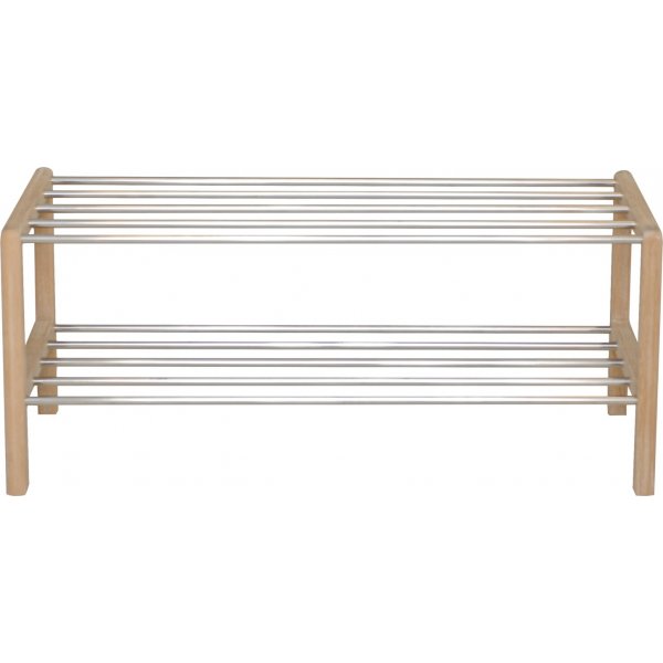 Etagère à chaussures Circus - Chêne pigmenté blanc Etagère à chaussures Circus - Chêne pigmenté blanc