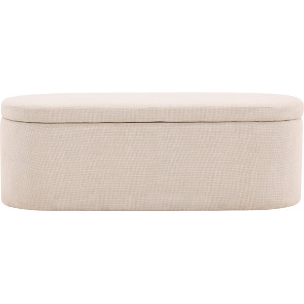 Pouf Potenza - Blanc cassé Pouf Potenza - Blanc cassé