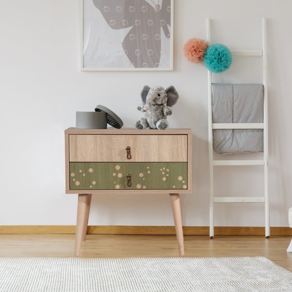 Table de chevet City Dino - Beige Table de chevet City Dino - Beige