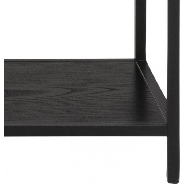 Bibliothque Seaford 135x150 cm - Noir