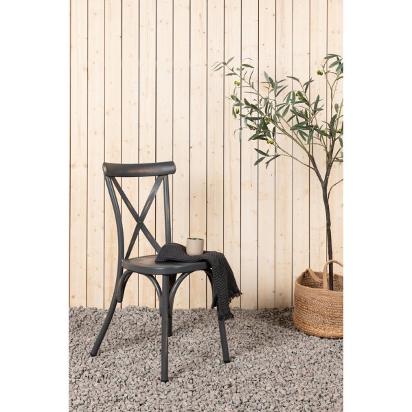 Tablas matstol - Mörkgrå Tablas matstol - Mörkgrå