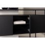 Kingsport avlastningsbord 120 x 45 cm - Svart